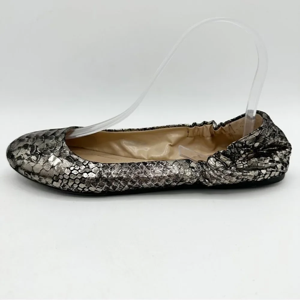 BCBG Paris‎ Magie Metallic Stretch Ballet Flat 8